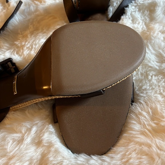 $799 Gucci Dahlia Black Leather Bamboo-Heel Sandal - Picture 11 of 11